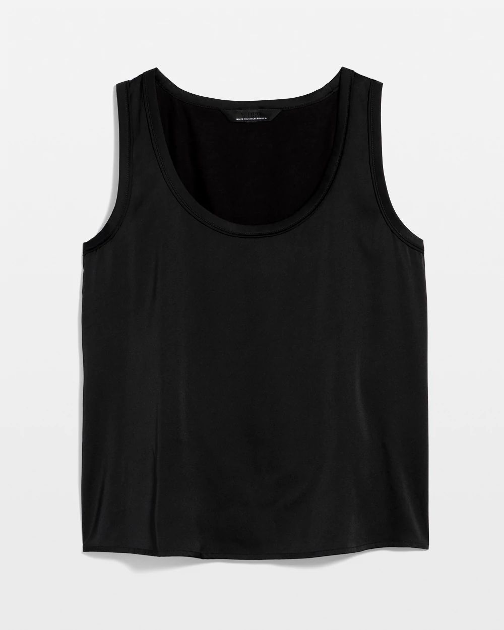 Satin Front Shell Tank | White House Black Market